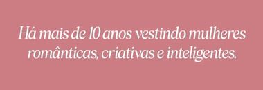 banner com frase sobre a loja