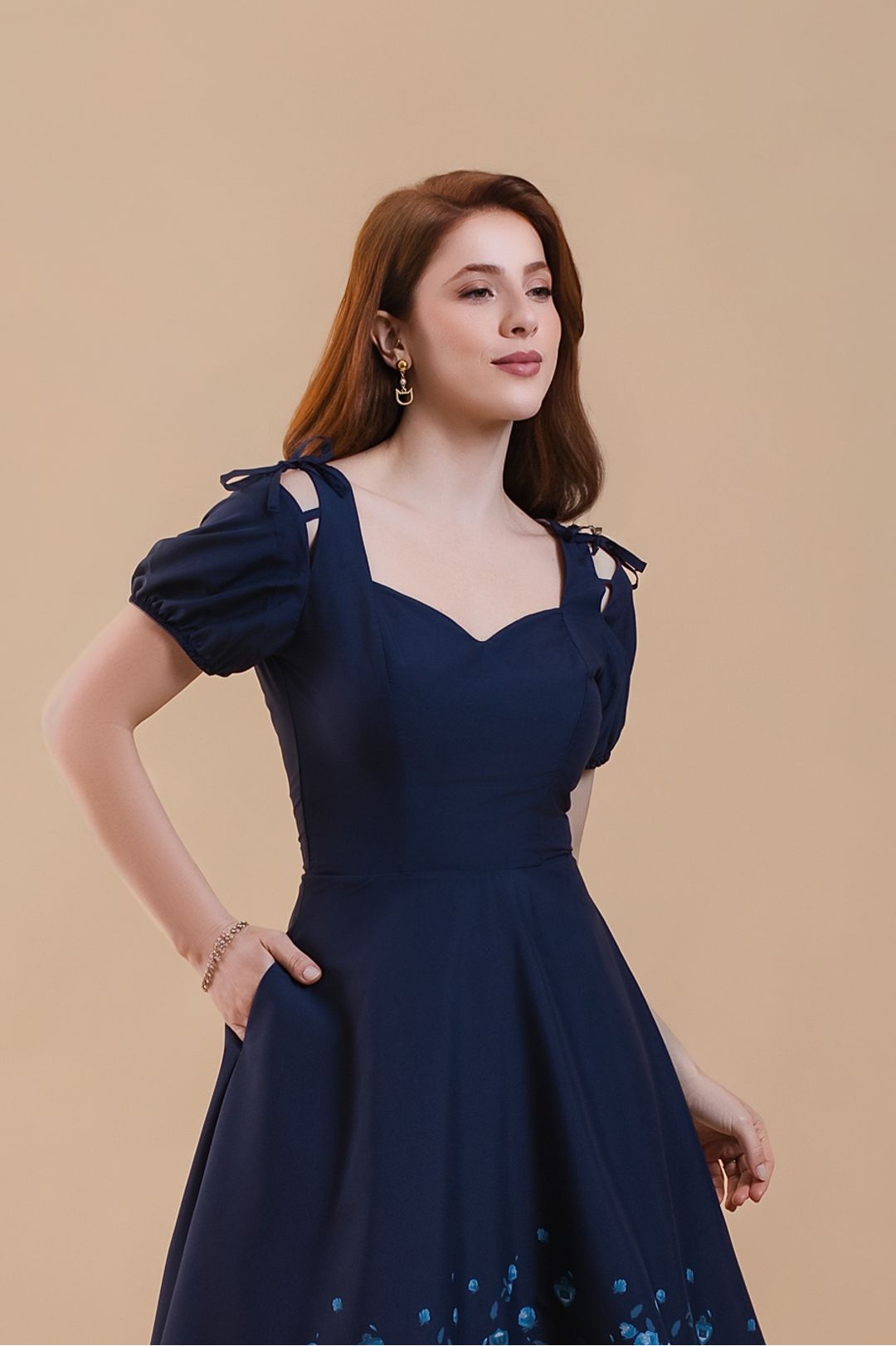 Vestido Midi Rowena - Ravenclaw Blue - Compra na Toda Frida - Toda Frida